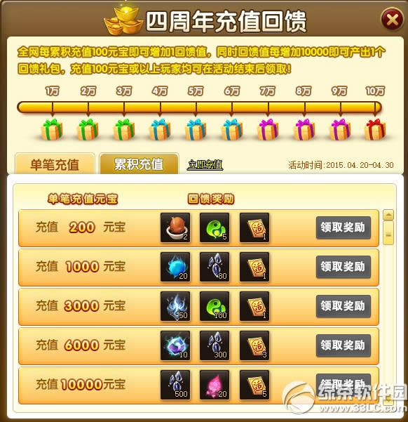 神仙道4周年庆疯狂好礼第二弹活动 第二波活动接踵而来