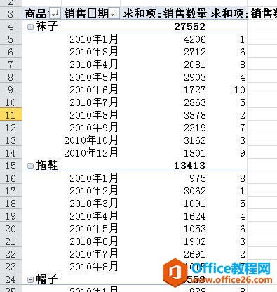 Excel数据透视表技巧：快速添加排名字段_本站