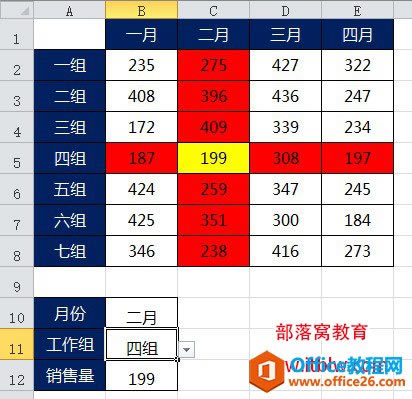 excel查找高亮显示