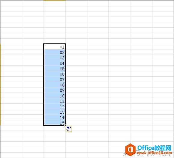 Excel单元格中如何输入01、02、03?