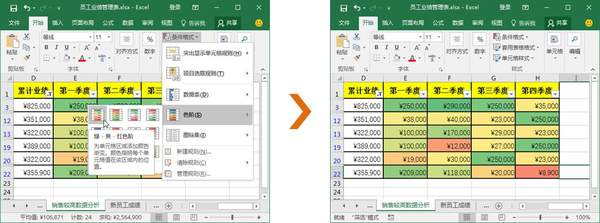 Excel中应该如何设置条件格式
