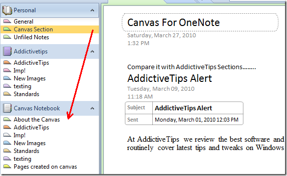 addtocanvas OneNote 2007和OneNote 2010的Canvas扩展使用教程_本站