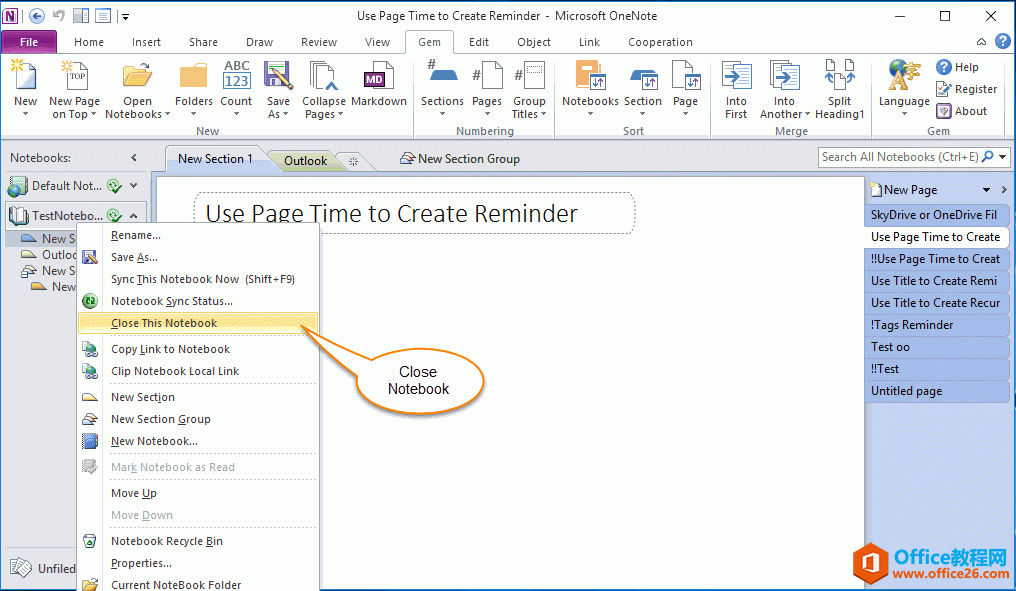  OneNote رձʼǱ
