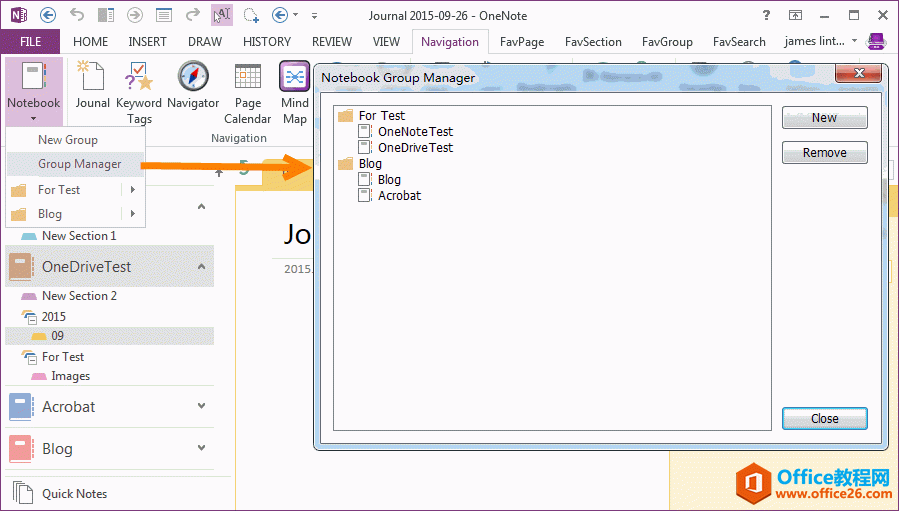 η OneNote ʼǱ, ֲرһ OneNote ʼǱ