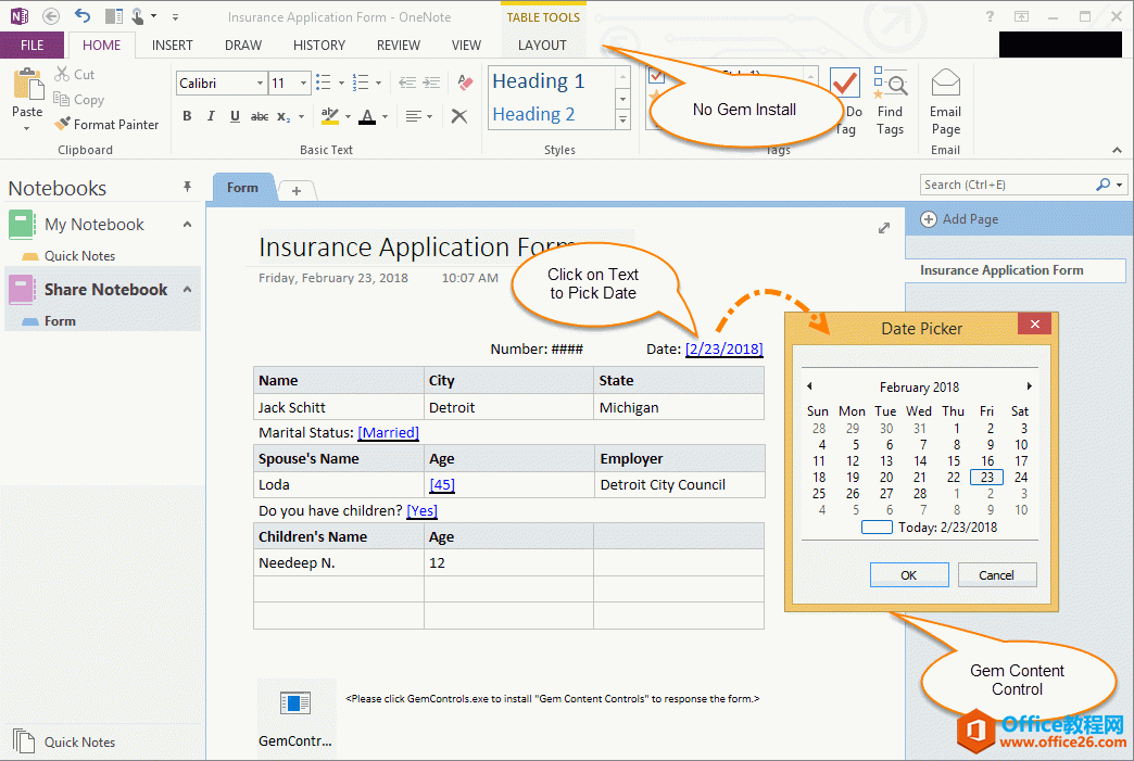 ʹݿؼдOneNote 2013