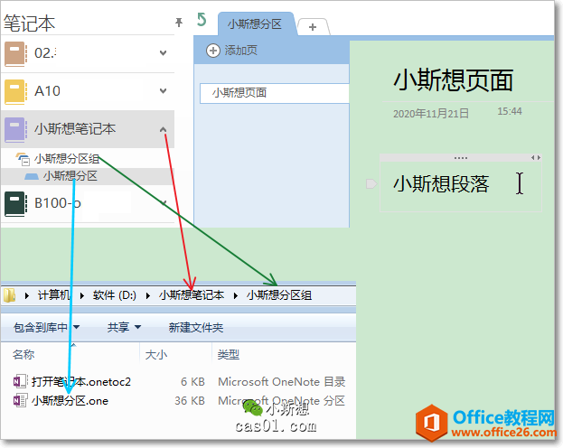 OneNote_OneNote5ڲӵĻṹ3