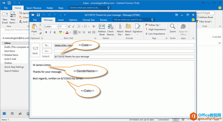 OneNote ģ Outlook ʼ