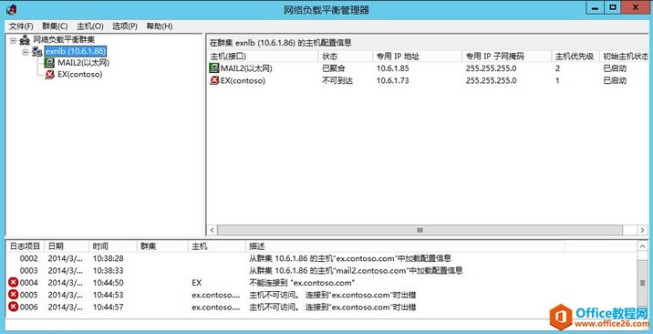 Exchange Server 2013 ߿òϵУͻ˷ʸ߿á縺ؾ⣨NLB_վ