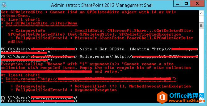 SharePoint վƣSharePoint 2013 rename site collection_վ