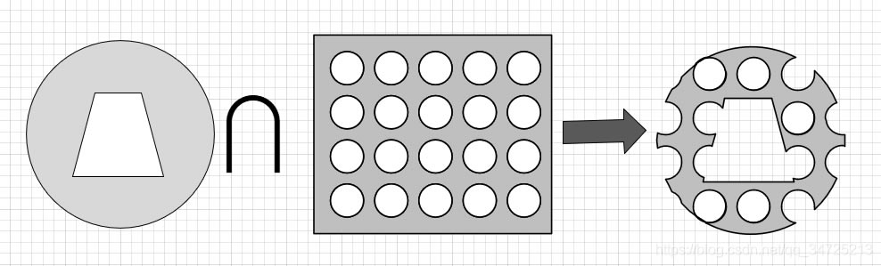 如何使用 Visio 2016进行几何图形的布尔运算