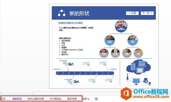 Visio 2013 使用基础图解教程_本站
