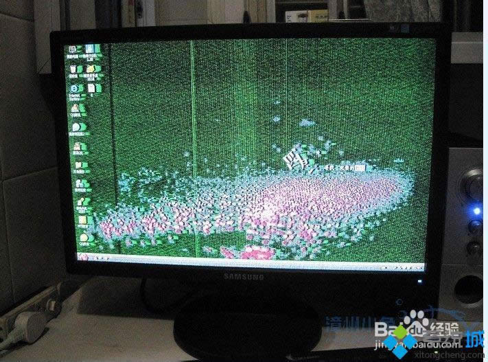 win8系统电脑显示器出现雪花点如何处理