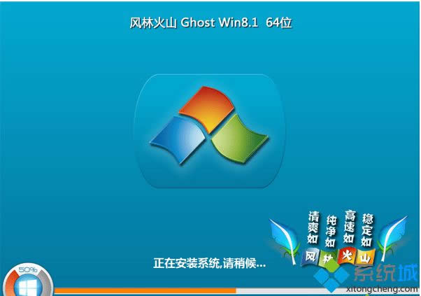 风林火山GHOST WIN8.1 64位装机正式版