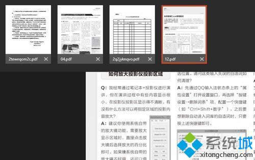 打开PDF文件